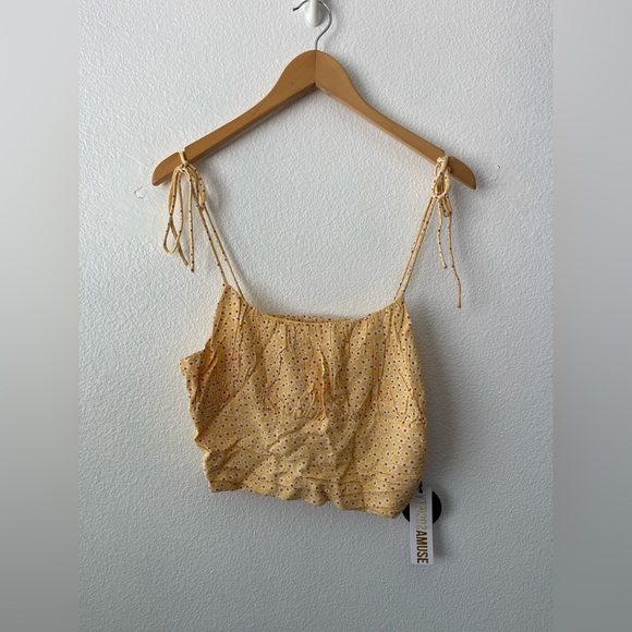 AMUSE SOCIETY REVOLVE Louise Woven Tank in Baked Clay - Picture 3 of 14